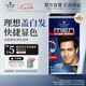 施華蔻（Schwarzkopf）男士染發(fā)霜2.0自然黑 染發(fā)膏染發(fā)劑男士專用蓋白發(fā)一洗黑輕松操作