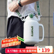樂扣樂扣（LOCK&LOCK）保溫桶小冰桶小水庫不銹鋼1.35L戶外旅行壺大容量保溫水壺白色