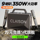 UKYK350W音響藍牙音箱高音質音樂播放器戶外k歌廣場舞低音炮家用 黑色【合唱無線雙麥版】