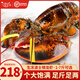 鱘好物 波士頓龍蝦大波龍 冰鮮冷凍澳洲大龍蝦蝦類 1.8-2.2斤/只 1只大龍蝦