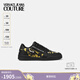 VERSACE JEANS COUTURE/【6期免息】男士運(yùn)動鞋 EG89-黑色+金色 41