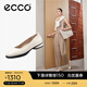 愛步（ECCO）芭蕾舞鞋女 時尚潮流百搭簡約百搭圓頭瑪麗珍鞋 雕塑222303 石灰色22230301378   38 （偏小，建議選大一碼）