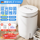 VCJ洗衣機(jī)迷你小型家用母嬰兒童寶寶洗內(nèi)衣內(nèi)褲洗襪子神器宿舍出租房波輪半自動(dòng)單桶洗脫一體洗襪子機(jī) 4.5KG雪山白丨藍(lán)光潔凈去污丨仿生柔洗
