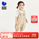 minibala【水果造型女童背帶褲】迷你巴拉巴拉兒童寶寶綿軟舒適透氣褲子夏 卡其50653 100 cm