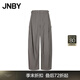 JNBY/江南布衣【UPF50+】25夏新品防曬休閑褲女寬松束腳褲5P4E13080 037/駝灰 L