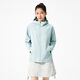361°外套女秋季雨屏防潑水運(yùn)動(dòng)休閑戶外寬松連帽夾克風(fēng)衣662534601-2