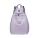 睿昂多用雙肩包女2025新款牛津布休閑百搭戶(hù)外旅游登山小背包斜挎胸包 遠山紫