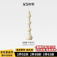 紐思維爾奶油風(fēng)床頭吊燈臥室長線燈包豪斯中古創(chuàng)意葫蘆燈設(shè)計師網(wǎng)紅小吊燈 全光譜-8球葫蘆-三色變光