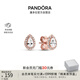 潘多拉（PANDORA）閃亮淚滴耳釘水滴型獨(dú)特小眾精致生日禮物送女友