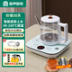 容聲全自動(dòng)上水電熱水壺高硼硅玻璃茶臺燒水壺保溫一體電茶壺茶具自動(dòng)恒溫電熱水壺泡茶壺熱水壺電茶爐 0.8L 高低水位感應款-316鋼底盤(pán)