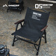 山趣戶(hù)外克米特椅可拆卸便攜武椅航空鋁合金折疊椅子釣魚(yú)沙灘露營(yíng)裝備 【戰鷹沙】送魔術(shù)貼+可拆卸 可折疊