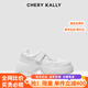 CHERY KALLY【月光漫舞】厚底瑪麗珍鞋2025年春季新款百搭簡(jiǎn)約女鞋 珍珠白 37 (235mm)