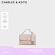 CHARLES&KEITH小號kerry郵差包單肩包斜挎包包女包生日七夕禮物CK2-80782516 Light Pink淺粉色 小包
