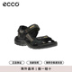 愛(ài)步（ECCO）男鞋 戶(hù)外休閑 越野運動(dòng) 涼鞋 沙灘夏季069564 50034黑色