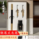 善璉湖筆 鋼筆式毛筆 軟筆頭狼毫小楷套裝禮盒裝科學(xué)秀麗筆便攜可加墨自帶墨水軟頭書法筆瘦金體勾線 金箍棒黑檀（送墨囊100信簽1字帖20）