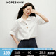 紅袖休閑職業(yè)襯衫2025夏秋新款女裝翻領(lǐng)氣質(zhì)百搭顯瘦獨(dú)特氣質(zhì)通勤上衣 本白001(M碼L碼預(yù)售8.3） M
