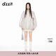 DZZIT地素老花拼色外套夏季滿印印花設(shè)計(jì)女 深卡其色 M
