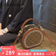 千百度 C°BANNER包包女包手提小圓包單肩斜挎包小眾輕奢生日七夕情人節(jié)禮物送女友