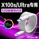EYYMEENR適用vivoX100s數(shù)據(jù)線120W瓦超級閃充vivox100spro充電線6A快充x100ultra手機數(shù)據(jù)線X100s充電線 1.5米 【一條裝】vivoX100全系雙C閃充線