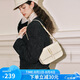 蔻一（Cnoles）包包女包真牛皮品牌女士斜挎馬鞍腋下包七夕情人節(jié)禮物送女友實(shí)用