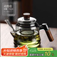 SUSHI CERAMICS玻璃茶壺泡茶壺耐高溫加厚花茶壺可電陶爐加熱靈韻壺?zé)熁疑? title=