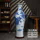 晟煦景德鎮陶瓷器青花山水落地大花瓶客廳插花裝飾特大號開(kāi)業(yè)送禮擺件 青花云山秀峰魚(yú)尾瓶 單個(gè)+ 100cm