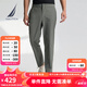 諾帝卡（NAUTICA）【單件直降】男裝25春夏新款四面彈涼感休閑褲男PO5122 海藻綠3BP M