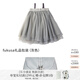 MARLMARL新年過年衣服女童連衣裙公主裙寶寶tutu裙禮服tutu02優(yōu)雅灰 fukusa禮品包裝灰色 均碼 cm(0-6歲)