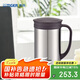 虎牌（TIGER）保溫保冷杯茶濾網(wǎng)杯男女辦公杯CWM-A050-XC不銹鋼色500ml