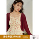 獨(dú)束大碼女裝【多色】百搭清涼夏裝小衫胖mm慵懶風(fēng)休閑針織開衫女 紅色 2XL