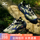 美津濃（MIZUNO）夏日溯溪透氣涼鞋戶外越野溯溪鞋RACER TRAIL SE一腳蹬休閑鞋 01/米白/深橄欖綠/黑色 38 (240mm)