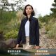 AIGLE艾高抓絨衣經(jīng)典款POLARTEC戶外保暖上衣收腰全拉鏈外套女士 海軍藍(lán) BE633 40 (170/92A)