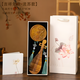 生日禮物女送媽媽女神女朋友員工老師實用高級感女生伴手禮擺件 【吉祥如意】琵琶梳+荷花木鏡