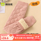 棉奇熊兒童棉服秋冬季女童校服神器棉衣內(nèi)膽加厚保暖套裝內(nèi)穿男棉襖上衣 X009粉色-褲子【羊毛蠶絲保暖】 130 【建議身高120-130CM】