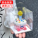 妙奕嘉生日禮物女生蛋糕桌面擺件積木DIY閨蜜送女朋友女孩小禮品創(chuàng)意 粉紅小蛋糕【燈光+積木墊+禮盒】