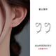 伊黛兒999足銀愛(ài)心耳環(huán)女2025新款高級感耳鉤小眾設計感養耳洞耳釘耳飾 愛(ài)心耳環(huán)E3404