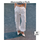 ABERCROMBIE & FITCH女裝25春夏美式baggy風中腰寬松工裝褲休閑褲長褲KI156-4131 奶油色 S 165/72A標準版