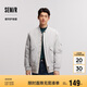 森馬棉服男防水防油防污防風(fēng)冬裝厚飛行員棒球領(lǐng)夾克109724112101