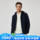 Scofield男裝24年秋季新款連帽休閑短款戶外簡(jiǎn)約舒適外套時(shí)尚夾克 藏青色 L (175)