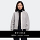 加拿大鵝（Canada Goose）【新品】Sierra女士白標(biāo)羊毛抓絨外套飛行員夾克 7224WW 9309 花灰銀樺色 S