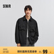 森馬長(zhǎng)袖襯衫男春山系風(fēng)工裝外套翻領(lǐng)外穿時(shí)尚107124105101