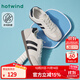 熱風(fēng)（Hotwind）女鞋軟底百搭德訓鞋2025年春秋新款輕便透氣通勤小白鞋休閑女板鞋 88米黑 38 240mm