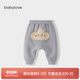 babylove嬰兒大PP褲秋冬加絨保暖寶寶長(zhǎng)褲高腰護(hù)肚外穿百搭休閑褲