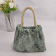 暢印文藝國風(fēng)女士手提包上班休閑小布包漢服手拎包百搭便攜手機包小包 綠映