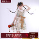 十三余小豆蔻兒[琳瑯秘境]國風(fēng)襯衫連衣裙套裝日常出街女夏季新款 連衣裙 現貨 S