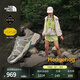 北面（The North Face）【李昀銳同款】男女goretex情侶Hedgehog刺猬06低幫徒步鞋|8ADU 7E8/珍珠灰色 8 /41