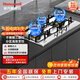 霍尼韋爾（Honeywell）【國(guó)家政府補(bǔ)貼15%】不銹鋼燃?xì)庠钋度肱_(tái)式雙用三眼多頭天然氣專(zhuān)用灶臺(tái)大火力猛火家用煤燃?xì)庠罹?天然氣 JZT-GH3不銹鋼三眼灶