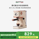 SERAFINOZANI意大利尚尼意式半自動萃取咖啡機家用小型蒸汽打奶泡1.2升水箱大容量意式復古咖啡機 咖啡機