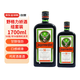 野格（Jagermeister）洋酒 力嬌酒 利口酒 配制酒 1700ml 組套裝