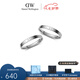 丹尼爾惠靈頓（DanielWellington）dw情侶對戒 時尚飾品經典系列情侶戒指 表白七夕情人節(jié)禮物送女友 月光銀一對【碼數(shù)備注】 *
